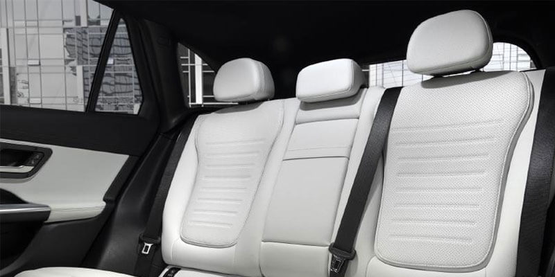 mercedes-benz glc rear interior view