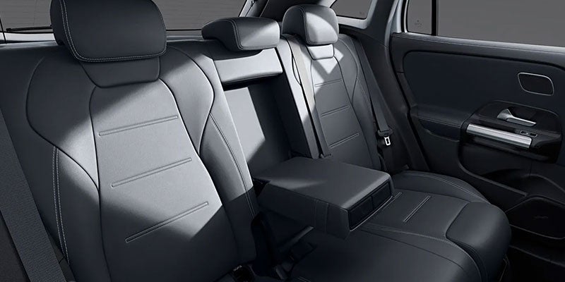 mercedes-benz gla rear interior view