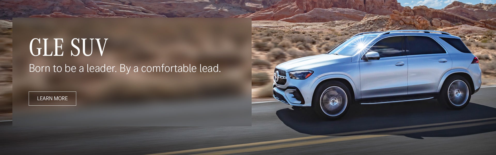 GLE SUV Banner
