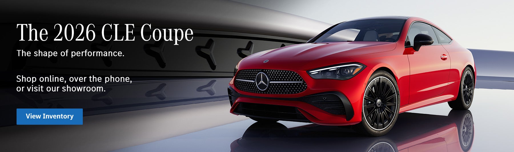 2026 CLE Coupe Banner