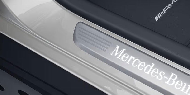 2025 mercedes-benz glc aluminum running boards view