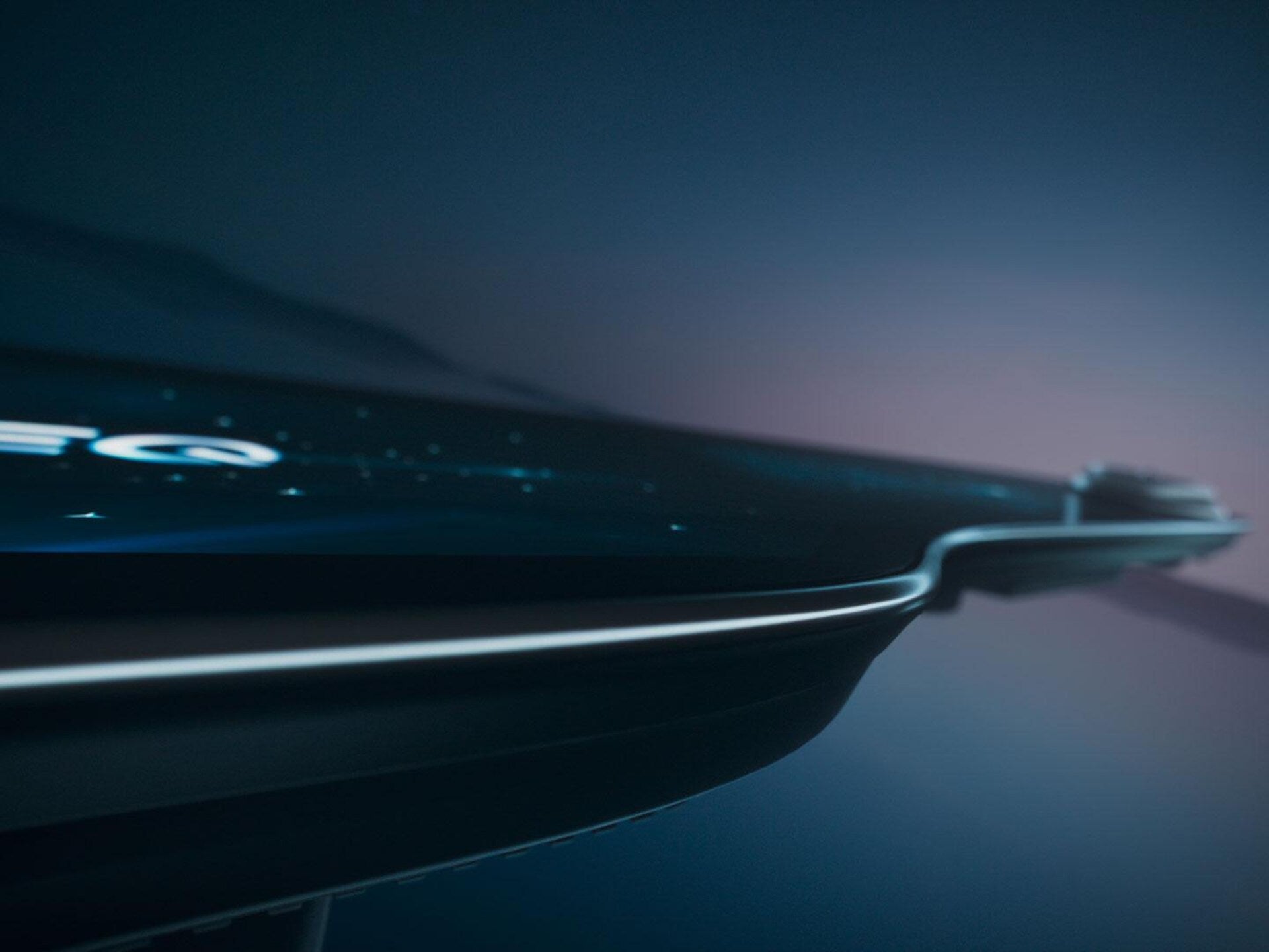 Mercedes-Benz Hyperscreen feature detail